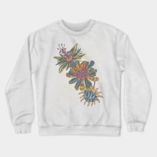 Moody Moody Flowers Crewneck Sweatshirt